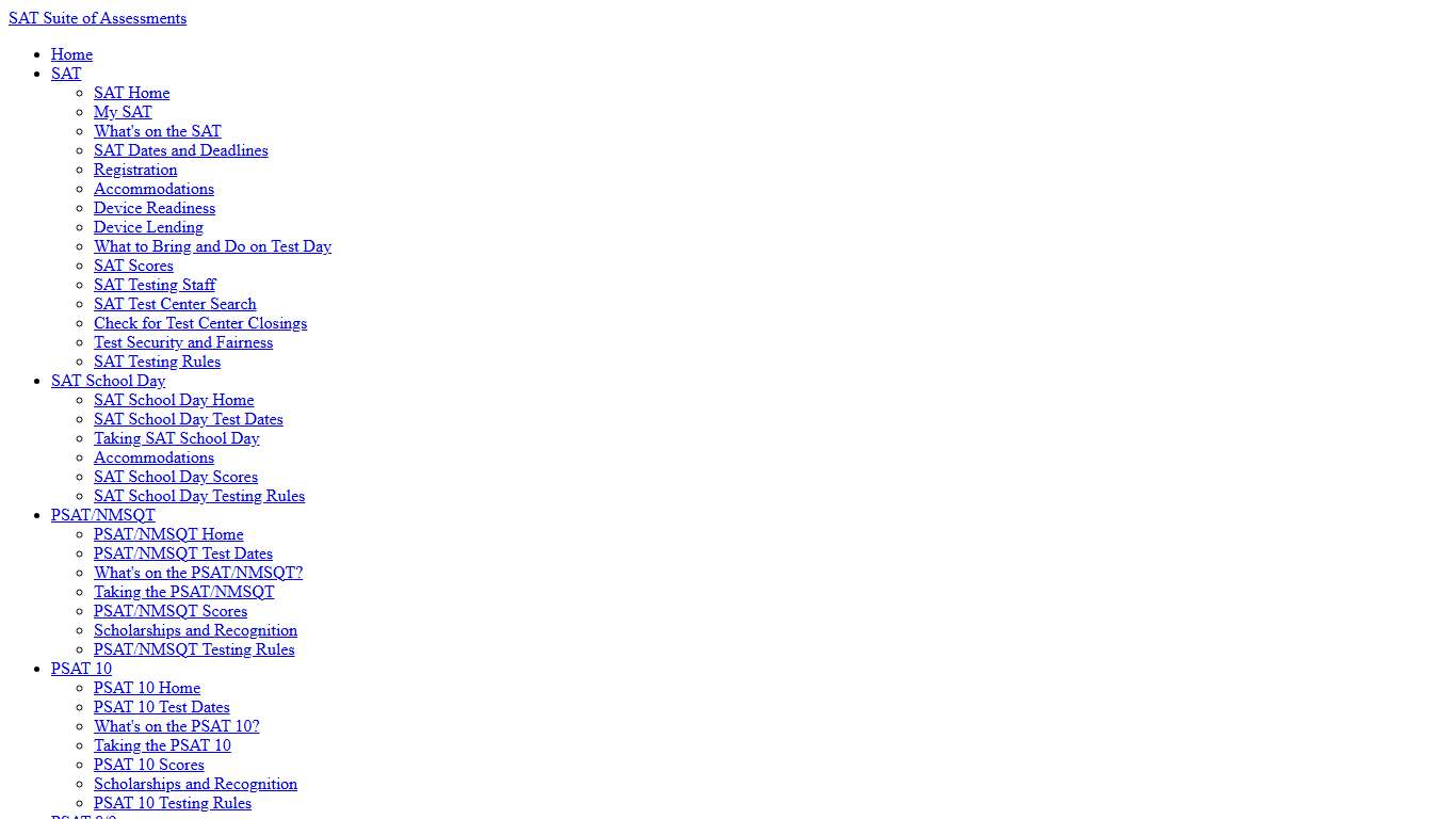 SAT Dates and Deadlines – SAT Suite | College Board